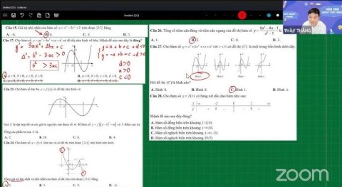 Top 20 Khóa Học Toán Lớp 12 Online